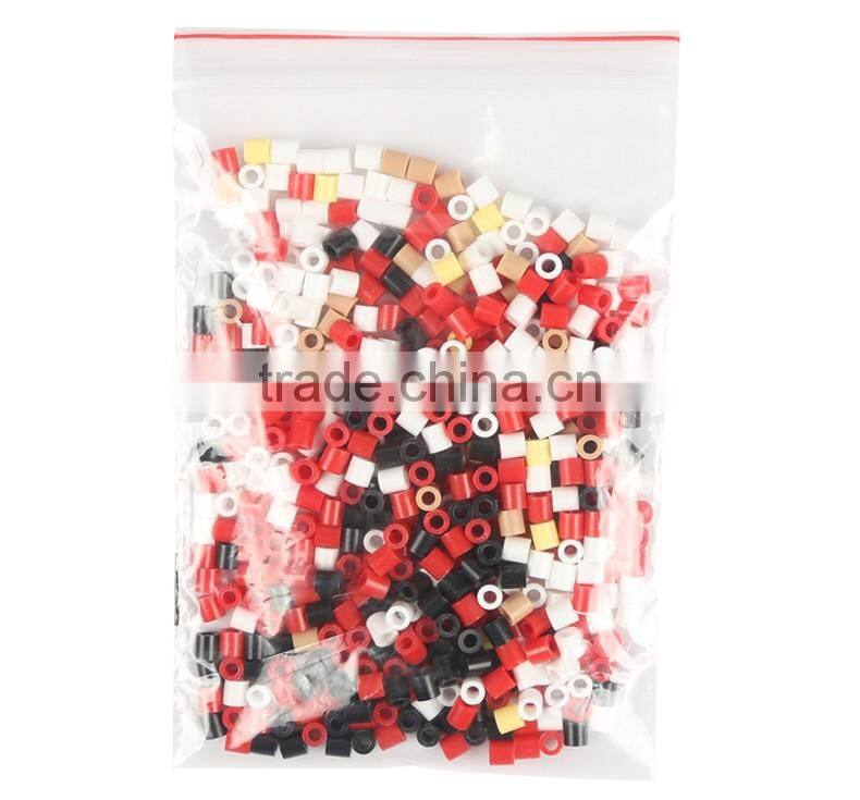 2017 Hot fashion 5mm Mix color hama perler beads set designs children toys