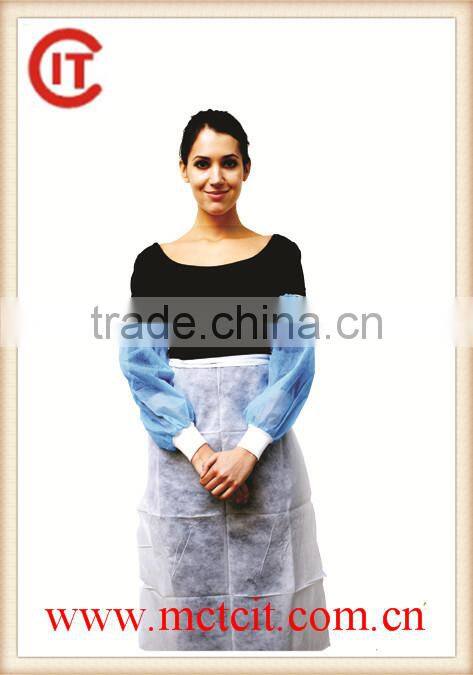 New design disposable pe apron disposable plastic apron with great price