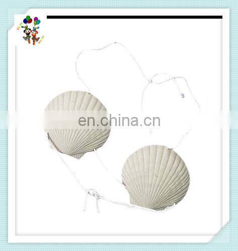 Beach Hula Party Little Mermaid Hawaiian Sea Shell Fancy Dress Bra HPC-0963