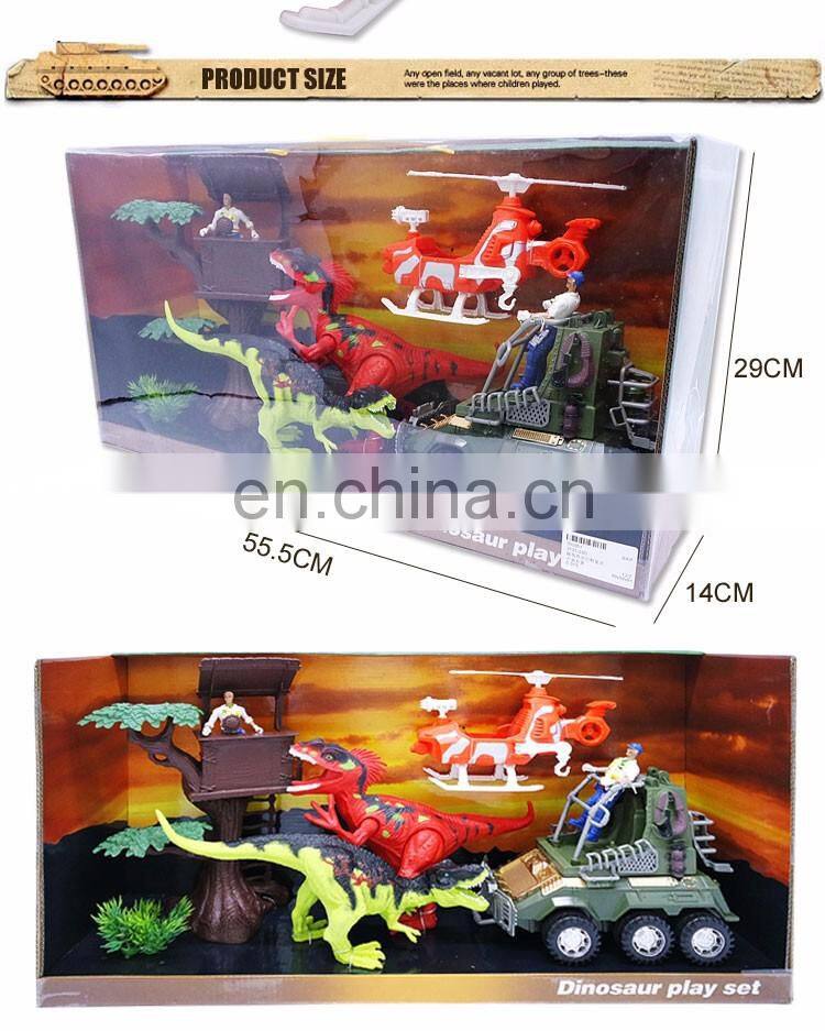 Hot selling children mechanical dinosaur toy set