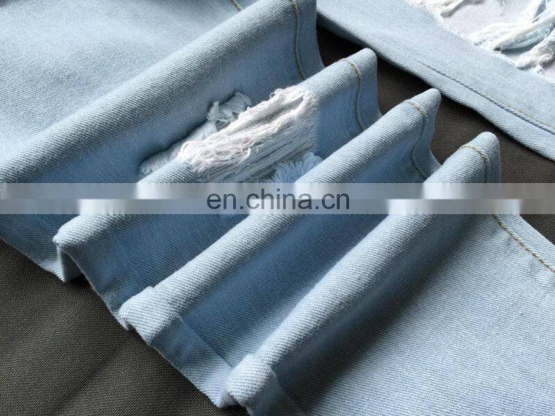 A Forever Fairness Loose Straight Holes Pants Nine New Fashion Jeans Pants,Latest Design Jeans Pants