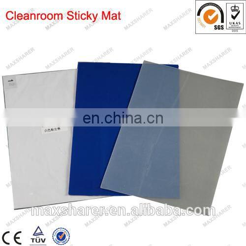 Peel off Sticky decontaminating high quality disposable antistatic cleanroom sticky mat