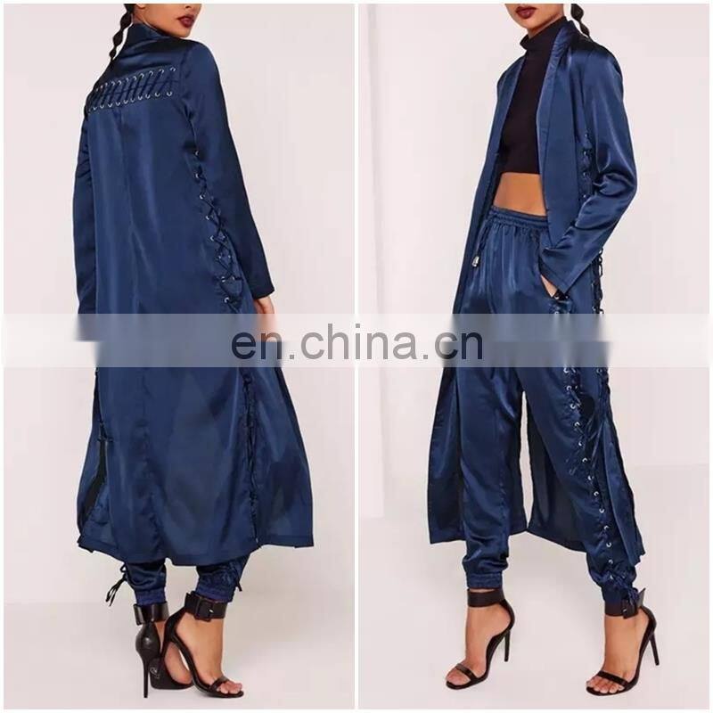 China Supplier OEM winter 's coat for women ladies parka coats with embroidery sequin pattern