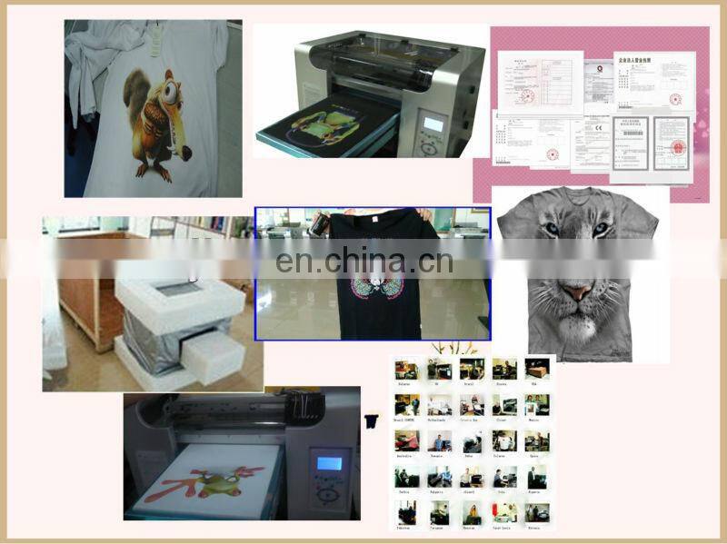 SLJET cheap direct to fabric logo dx5 inkjet printer printing machine