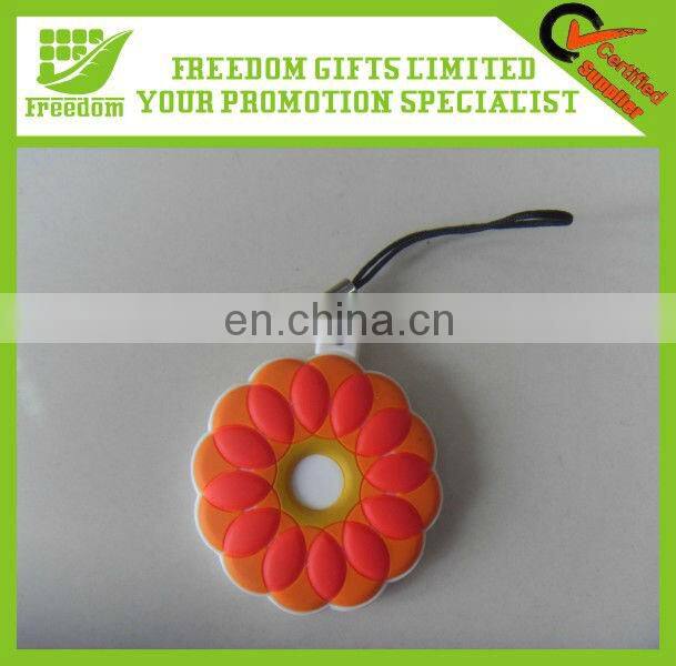 Promotional Plastic PVC Engraved Key Ring