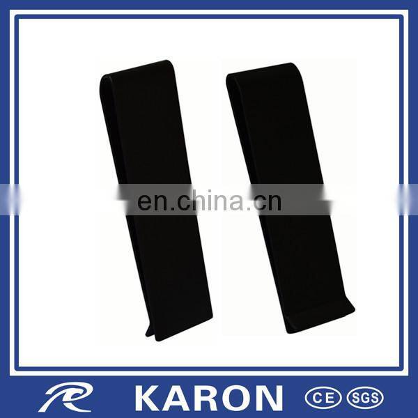 cheap metal paper clip with laser engraved logo