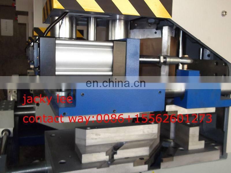 lock hole groove processing machine for pvc window and door