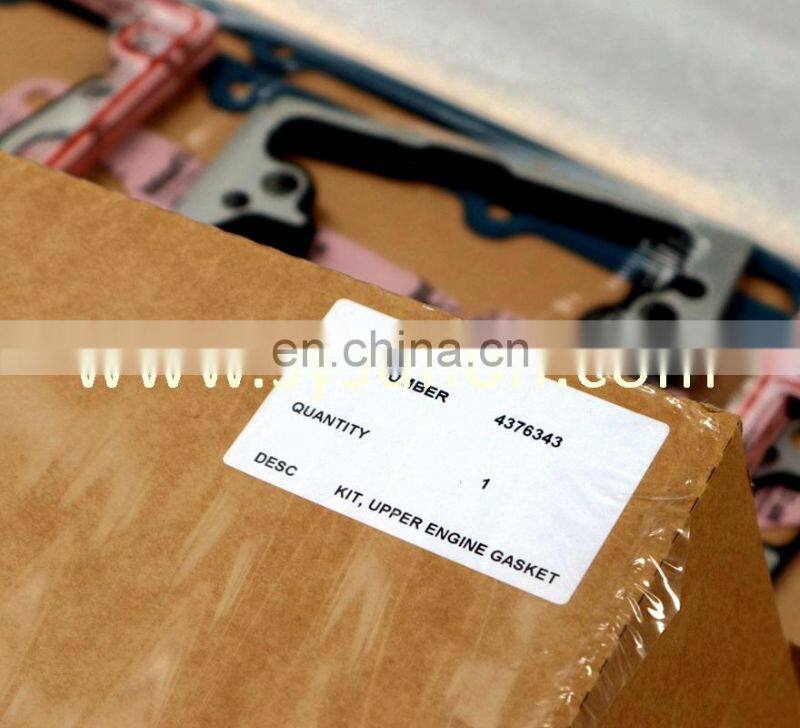 Hot sale diesel engine upper gasket set 4376343 for K50 KTA50 upper repair kit
