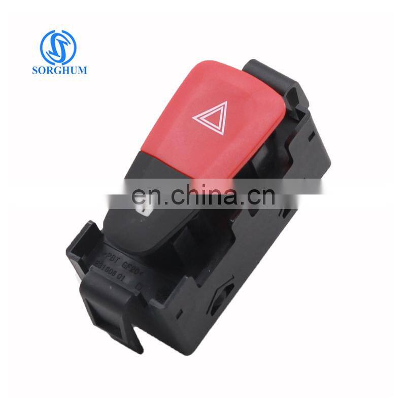 Auto Hazard Warning Light Switch For Renualt Latitude 252100004R