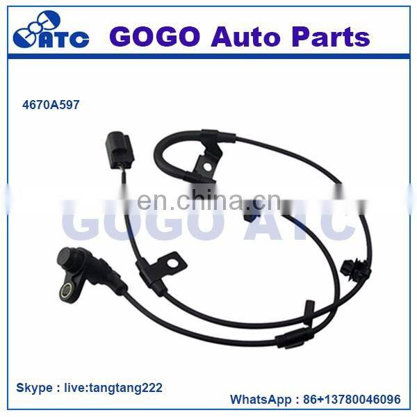 ABS WHEEL SPEED SENSOR REAR LEFT For MITSUBISHI MONTERO L200 TRITON 2012 - 2015 OEM 4670A597