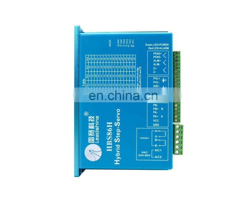 New Original Leadshine Nema 23 2 Phase Closed loop stepper motor CL57+57CME13 1.3N.m easy servo Motor and driver