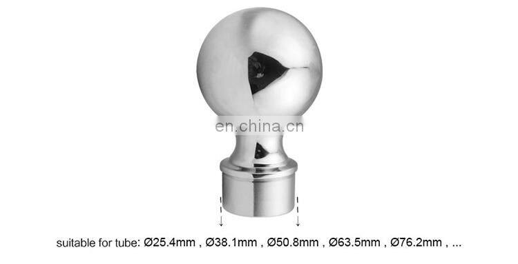 2020 stainless steel stair handrail fittings ball joint for handrail