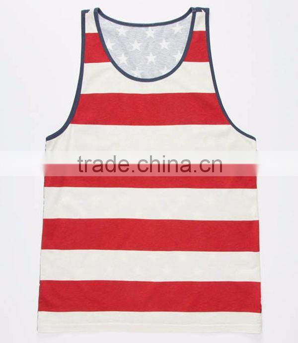 2016 Custom High Quality Print Tank Top