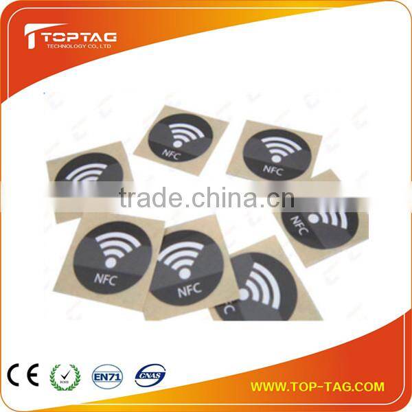 ntag203 white blank rfid inlay for access control