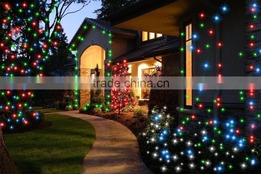 100 LED Solar Powered Fairy String Lights Garden Christmas Party Outdoor Lamp