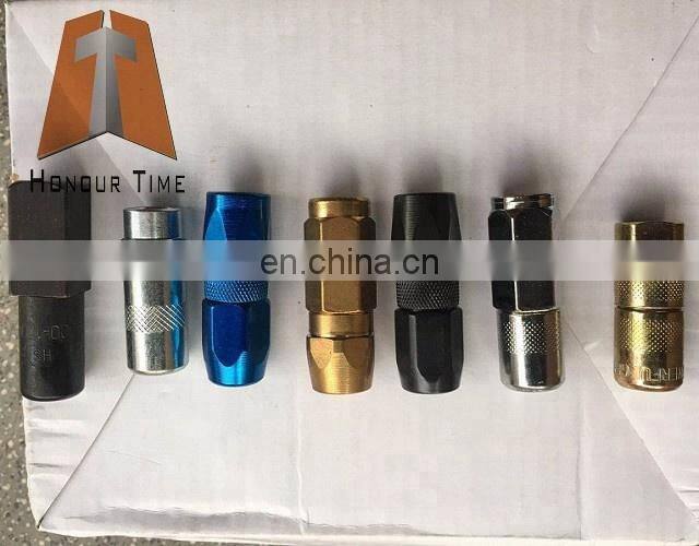 Universal grease gun mouth right angle 45 Degrees 90 Degrees for machinery parts excavator used