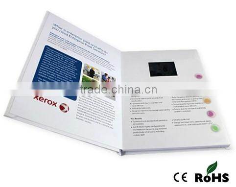 2015 Invitation Lcd Video Greeting Card