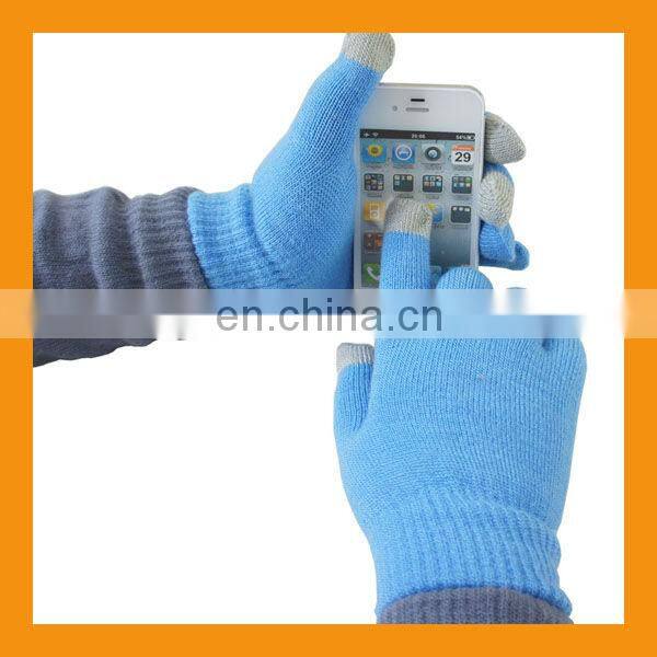 Cheapest Fashion Winter Snow Jacquard Touch Gloves