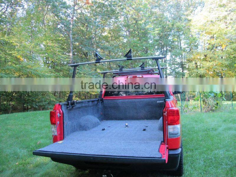 universal aluminum truck rack,adjustable aluminum pickup rack,full size truck heavy duty pickup truck rack