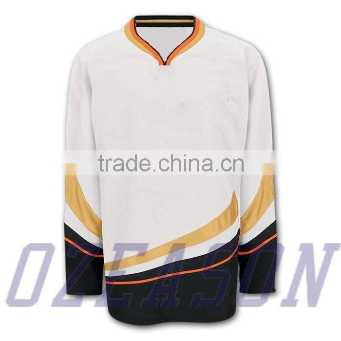 China imported ice hockey shirts custom design