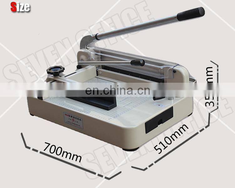 No MOQ plastic a3 a4 size office Multi-fucntion desktop cutting machine manual guillotine paper