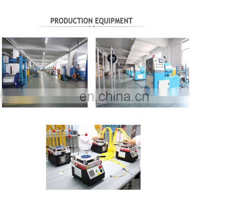FTTH 1 2 4 Core G657A1 Fiber Optic Drop Cable Patch Cord