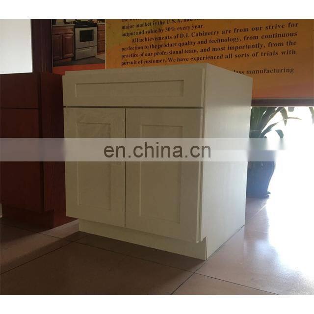 Modular RTA White Shaker Kitchen Cabinets for American Market
