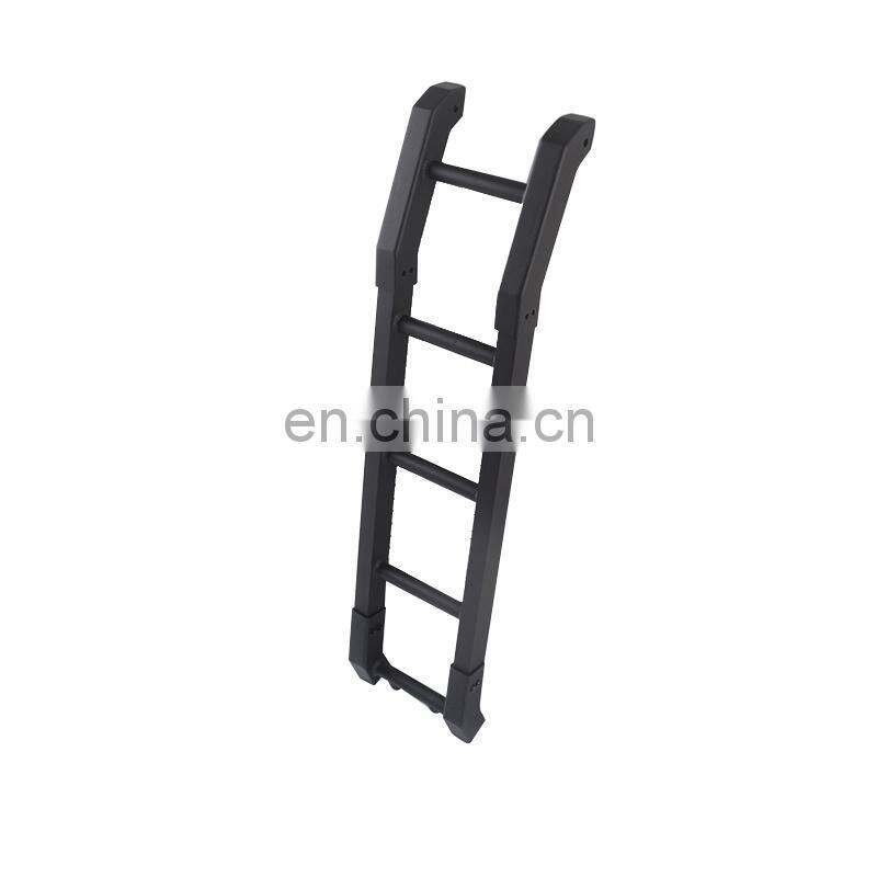 Black Steel Rear Ladder for Suzuki Jimny 19-on JB64 JB74 4x4 Accessories Tail Ladder from Maiker Manufacturer