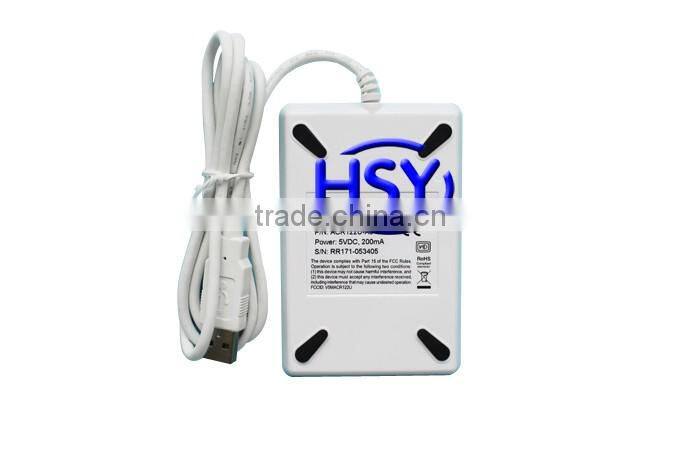 High quality NFC contactless smart card reader/writer with USB interface