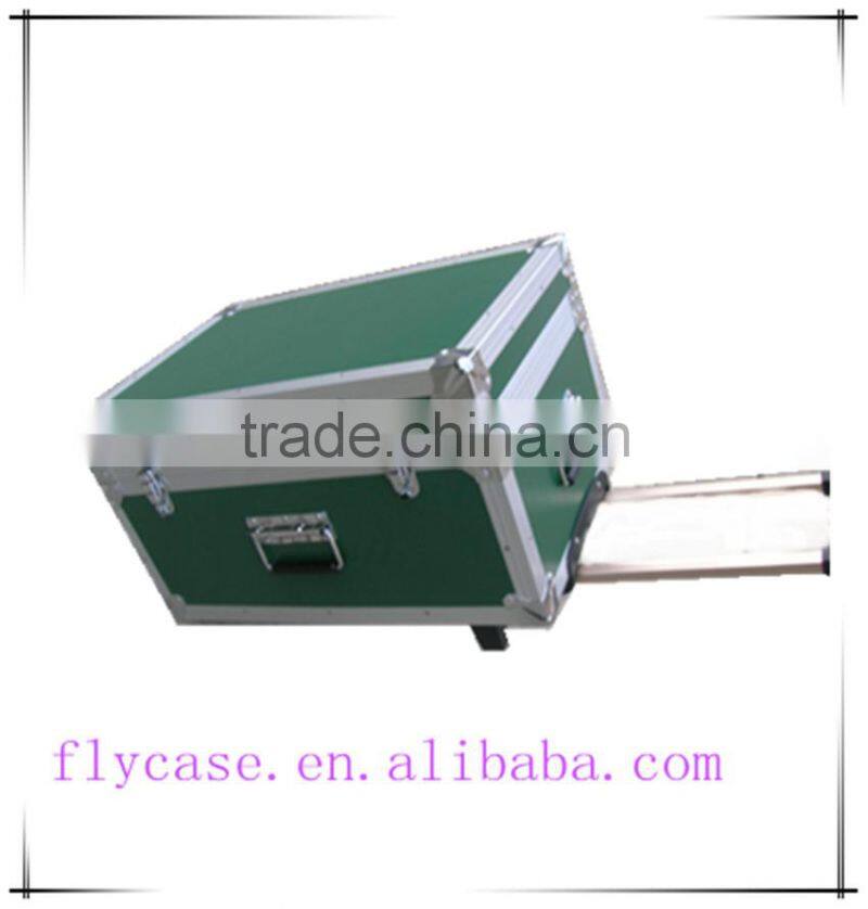 2014 hard aluminum carry case with trolley case - CE