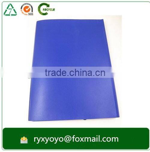 hard cover pp custom printed pockets expandable file folder with fastener