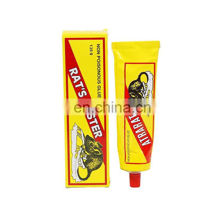 Factory Low Price Sticky Mouse Glue Tube 100g / 135g Rat Glue For Mouse Traps With MSDS