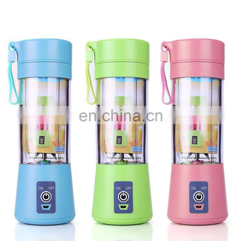380ml Juice Machine Portable Juicer Cup USB Electric Automatic Vegetable Fruit Orange Juice Maker Cup Mixer Bottle