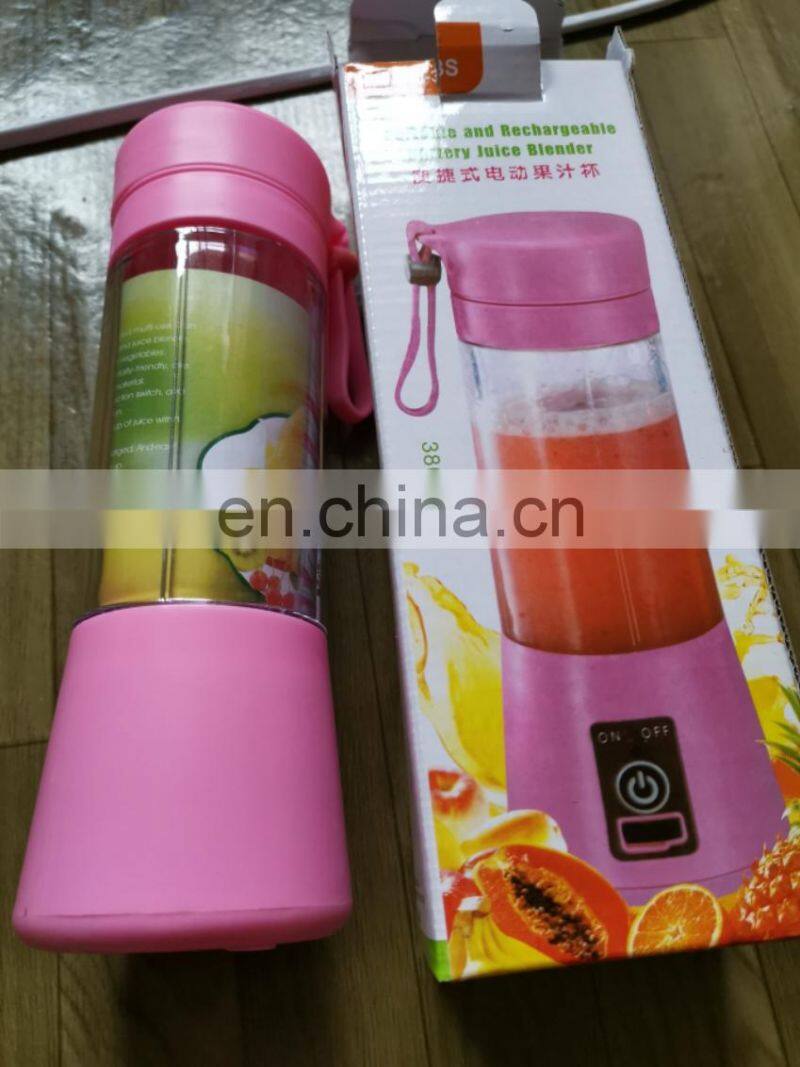 380ml Juice Machine Portable Juicer Cup USB Electric Automatic Vegetable Fruit Orange Juice Maker Cup Mixer Bottle