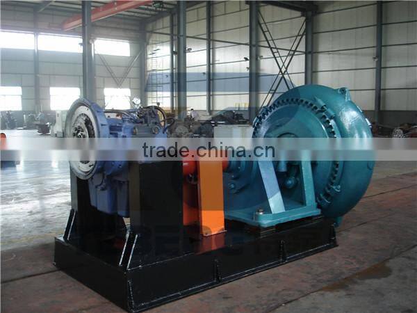 wear resistant dredge sand pump for rive saltwater sea