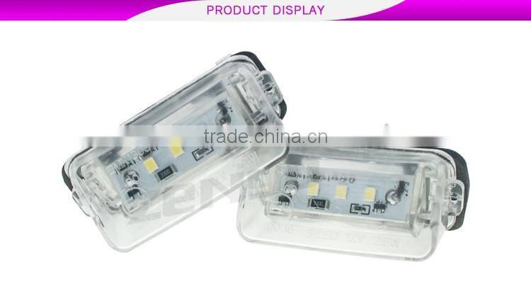 New Lowest factory price 2835SMD 3leds BERLINGO Led License Plate