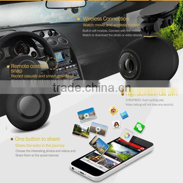 Q6 WiFi Car DVR With App Share Feature and Wonderful Night Vision