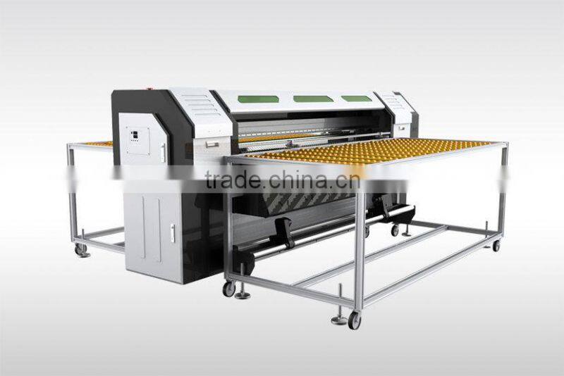 UV Glass Flatbed Printer UV 1852 Printhead UV Printer Large Format UV Printer