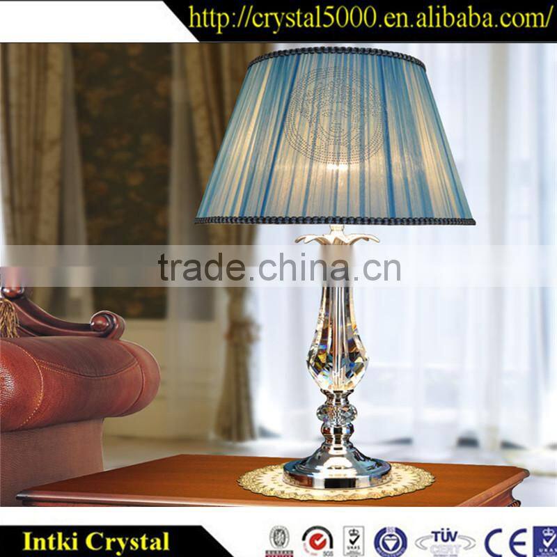 Lovely creative chinese crystal led table lamp