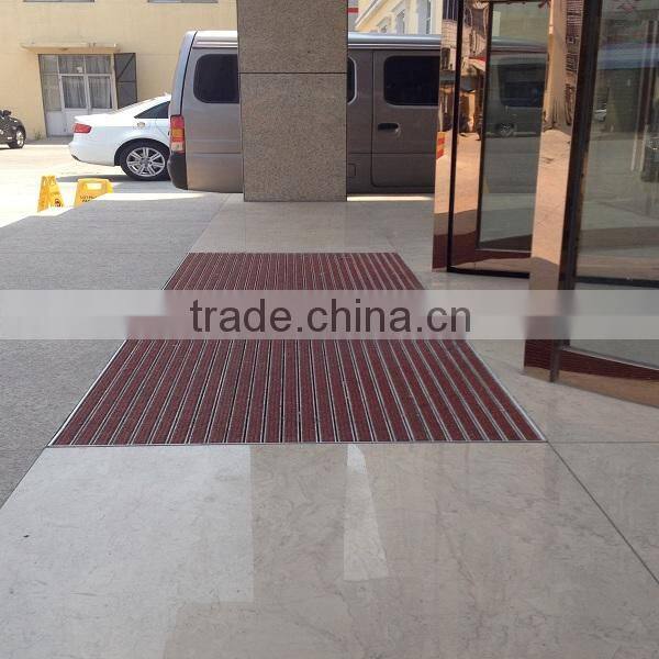 hospital outside aluminum entrance door mats