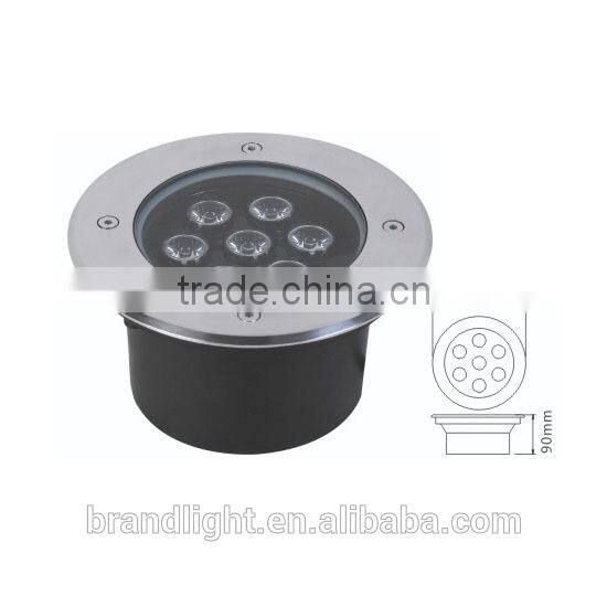 Stainless Steel IP68 9W LED Buried Light,DC24V LED Buried Light RGB with Remote Control