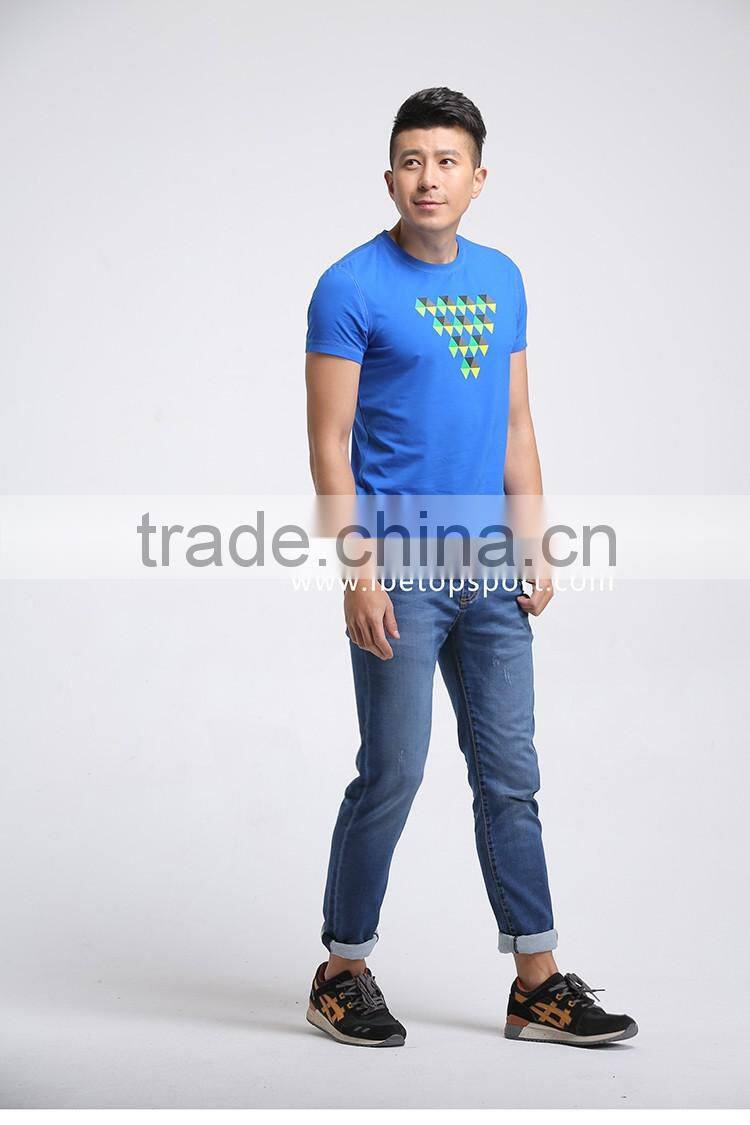 New Fashion T-Shirt Custom Design New Model Shirts for Gentle Man