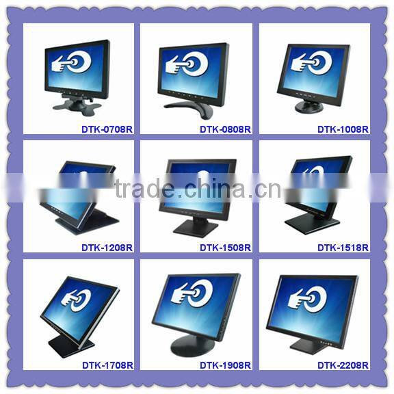 DTK-1768R Good Quality TFT LCD VGA USB Input Touch Monitor 17 inch