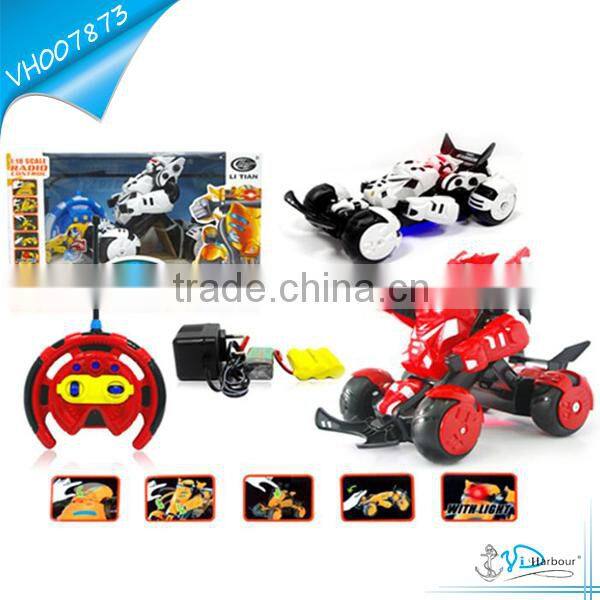 Remote Control Robot Transform Toy Car