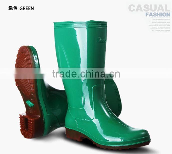 2015 hot sale rubber rain boots For men good quality rain boot