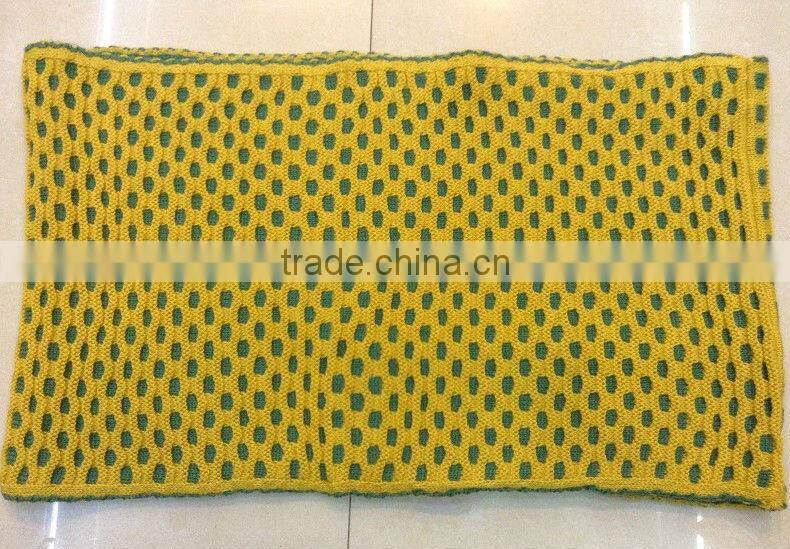 Holey Acrylic Knitted Women Fashion Circle Scarf