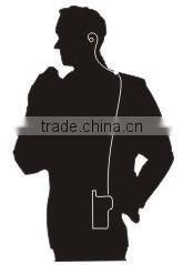 VITAI E14-L G shape single side Earphone for 2way radio