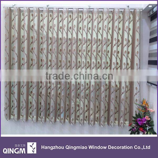 UV Coating Sunscreen Fabric Vertical Blind For Indoor Home Decor