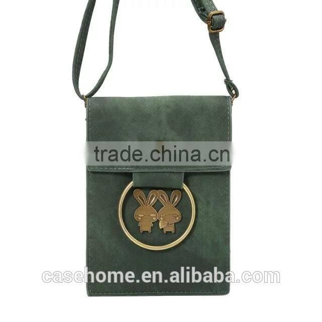 Mobile Phone Case for Samsung Galaxy Note 3 Small Cellphone Leather Shoulder Bags