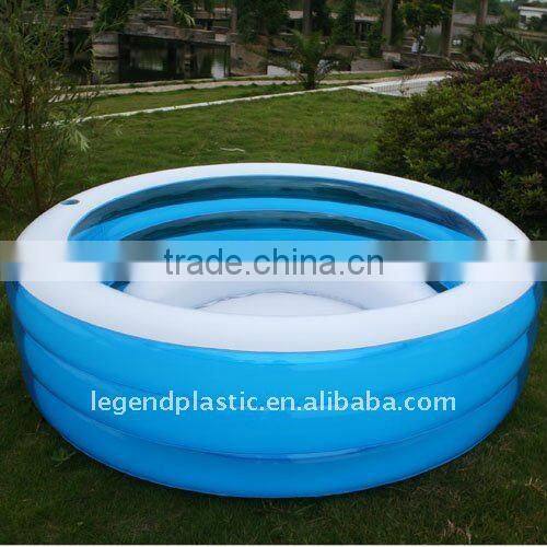 inflatable 5-ring bright-coloured pool